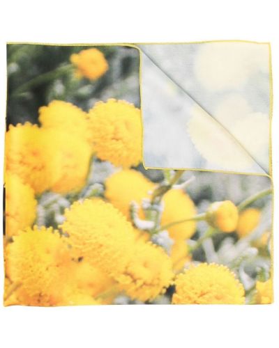 Virágos sál nyomtatás Sunnei sárga