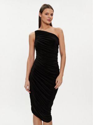 Κοκτέιλ φόρεμα Norma Kamali μαύρο