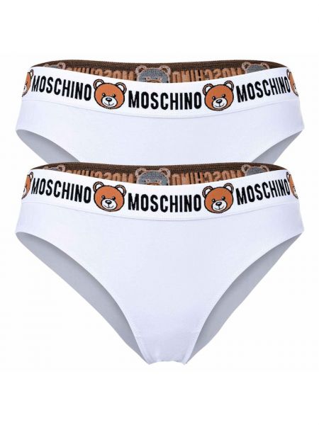 Бикини Moschino Underwear белые