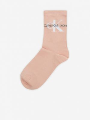 Skarpety Calvin Klein Underwear różowe