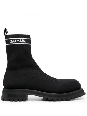 Členkové topánky Balmain čierna