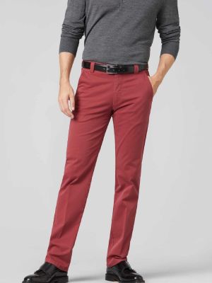 Pantalon chino Meyer rouge