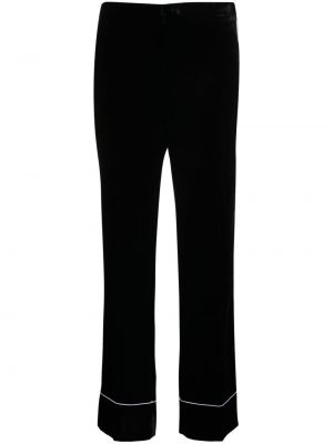 Černé rovné kalhoty Nº21