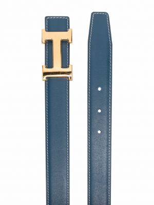 Cinturón Hermès azul
