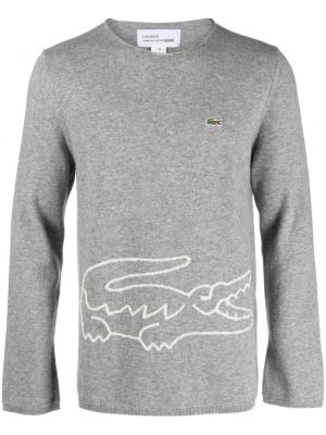 Vlnený sveter Comme Des Garçons Shirt sivá