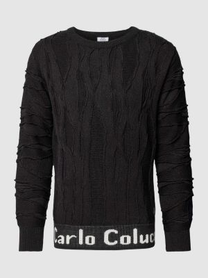 Dzianinowy sweter Carlo Colucci