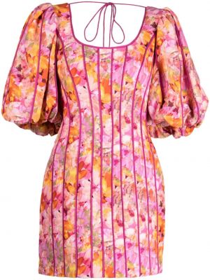 Obleka s cvetličnim vzorcem s potiskom Acler