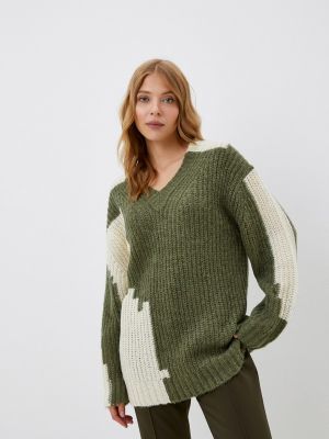 Пуловер Unq зеленый
