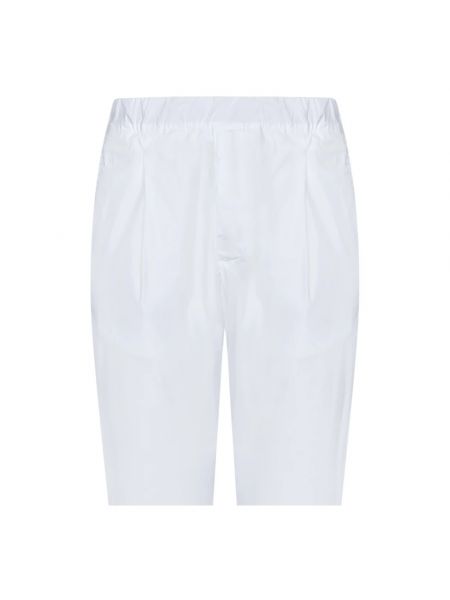 Pantalones slim fit Low Brand blanco