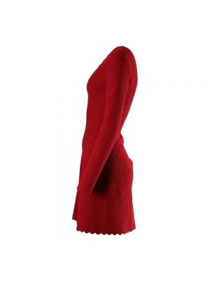 Vestido de lana Alaïa Pre-owned rojo