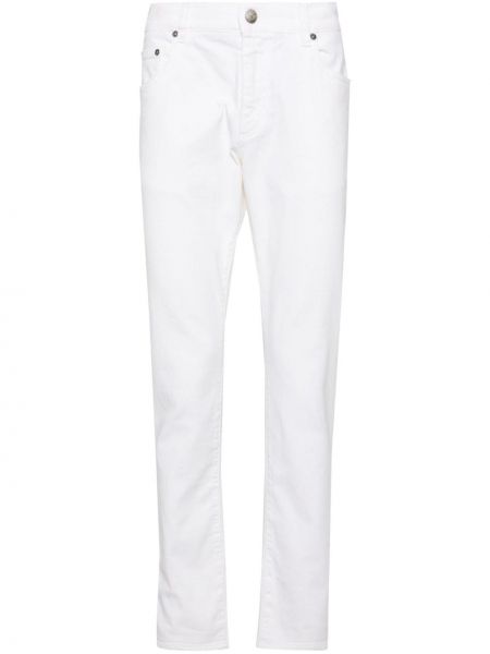 Jeans skinny slim Etro blanc