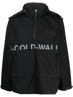 Jacke mit kapuze mit print A-cold-wall* schwarz