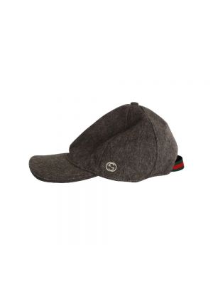 Sombrero de lana Gucci Vintage marrón