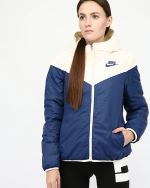 Пухова куртка Nike, синя