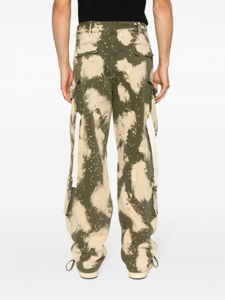 Pantaloni di cotone camouflage Darkpark verde