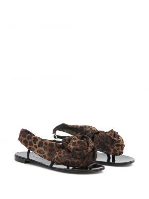 Sandale mit print mit leopardenmuster Giuseppe Zanotti