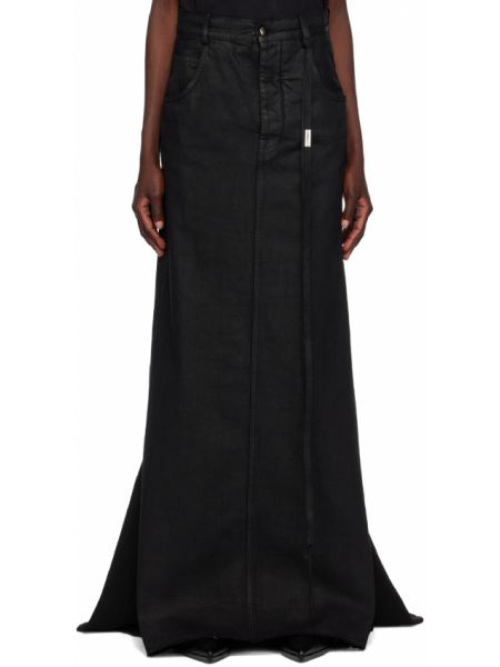 Черная длинная юбка Ann Demeulemeester