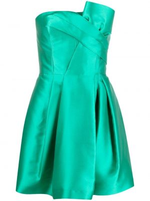 Коктейлна рокля Alberta Ferretti зелено