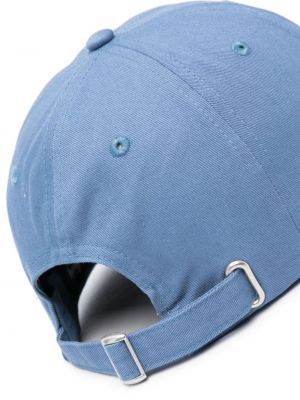 Medvilninis kepurė su snapeliu Stüssy mėlyna