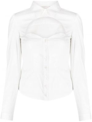 Biała koszula dopasowana Fleur Du Mal