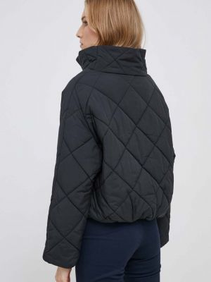 Oversized rövid kabát Sisley fekete
