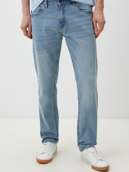 Прямые джинсы Indicode Jeans голубые