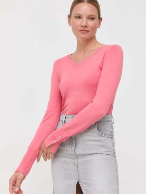 Sweter Guess różowy