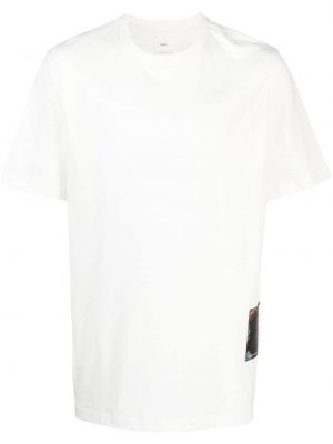 Kokvilnas t-krekls Oamc balts