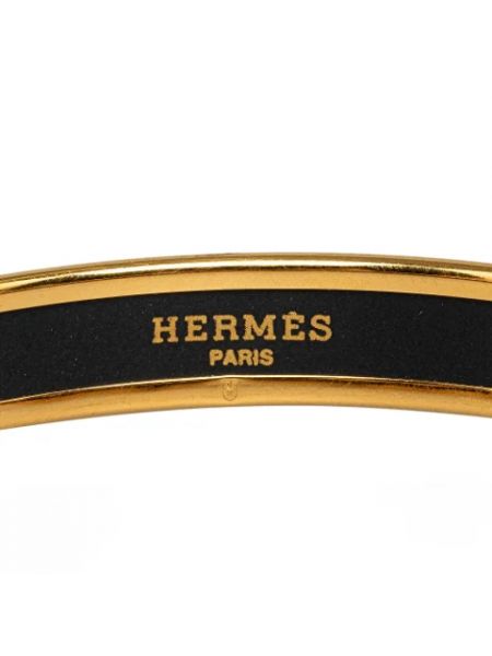 Pulsera brazalete retro Hermès Vintage negro