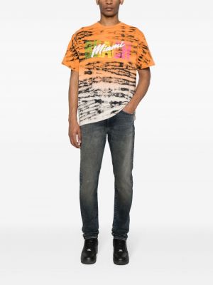 T-krekls ar apdruku ar tīģera rakstu Gallery Dept. oranžs