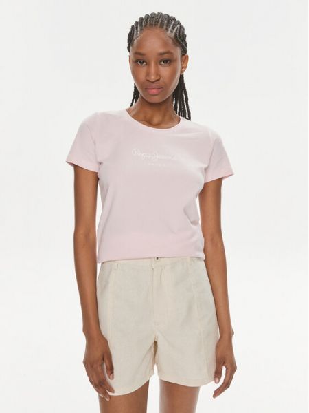 T-shirt Pepe Jeans pink