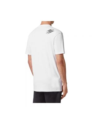 Koszulka sportowa Plein Sport biała
