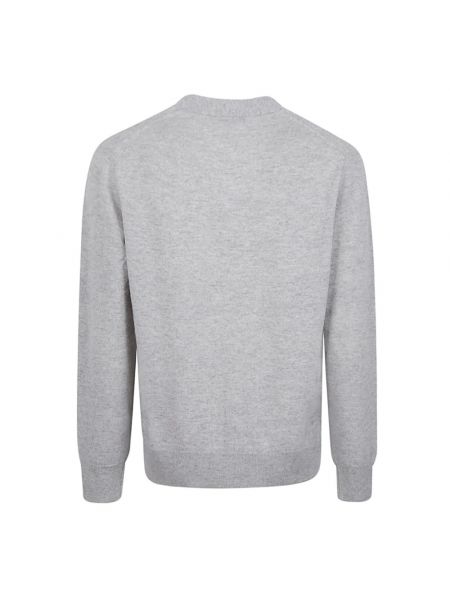 Jersey de lana con escote v de tela jersey Acne Studios gris
