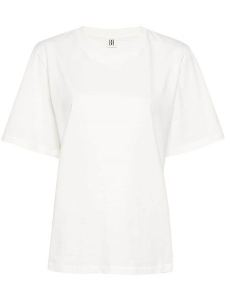 T-shirt en coton By Malene Birger blanc