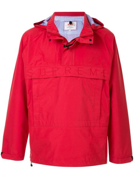 Jersey con capucha de tela jersey Supreme rojo