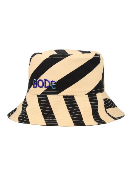 Sombrero de copa a rayas Bode negro