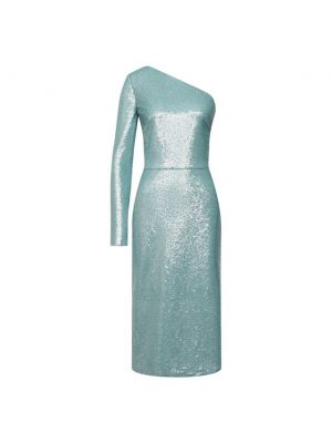 Платье с пайетками Ralph Lauren голубое