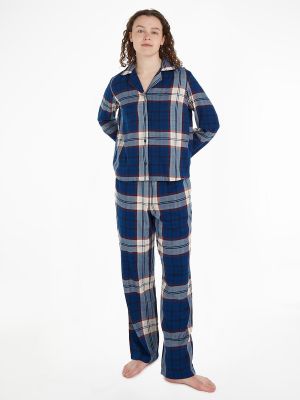 Pijama de franela Tommy Hilfiger
