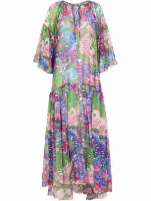 Chiffong kaftan Dolce & Gabbana grön