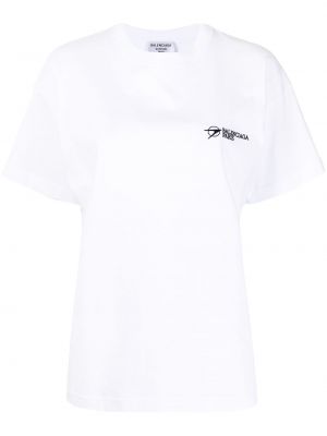 Camiseta Balenciaga blanco