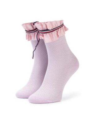 Ponožky Tommy Hilfiger růžové