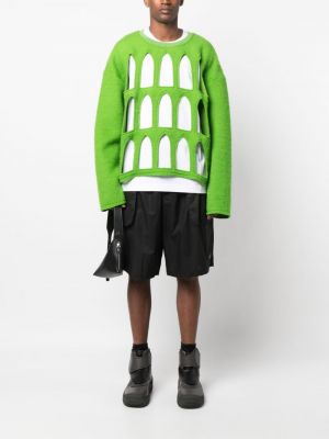 Bermudy relaxed fit Y-3 černé