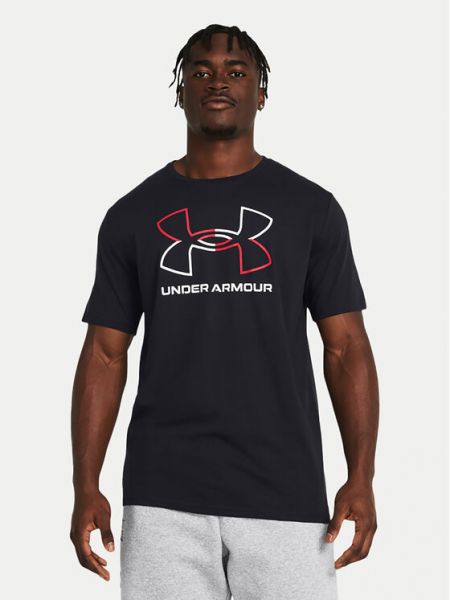 Voľné priliehavé tričko Under Armour čierna