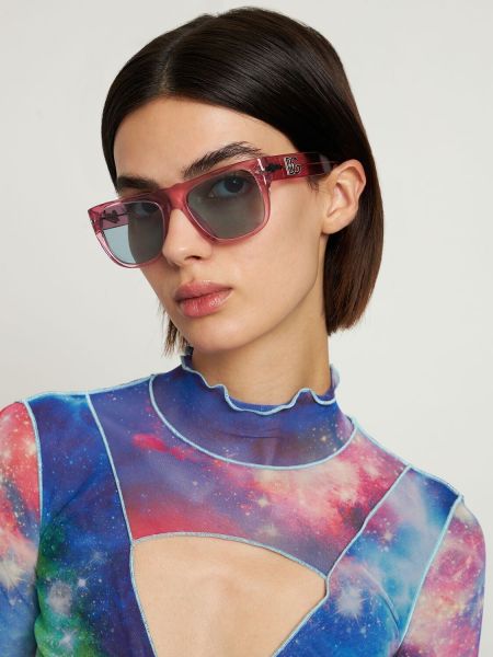 Slnečné okuliare Dolce & Gabbana ružová