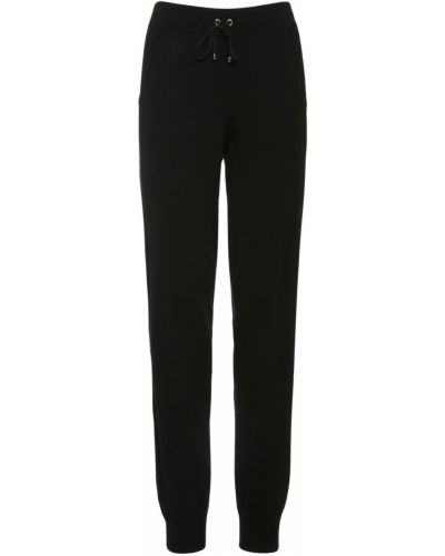 Kašmírové nohavice Ralph Lauren Collection čierna
