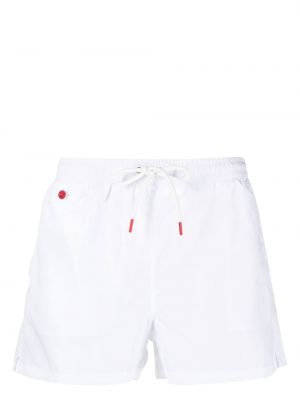 Shorts med broderi Kiton vit