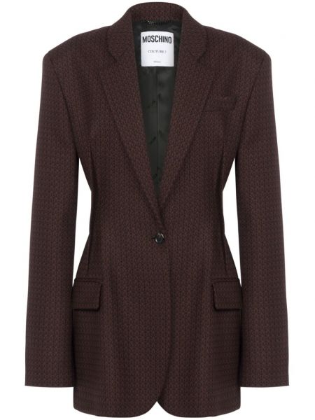 Blazer Moschino brun