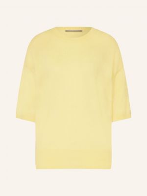 Dzianinowa koszulka z kaszmiru (the Mercer) N.y. żółta
