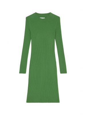Megztas džinsinė suknelė Marc O'polo Denim žalia