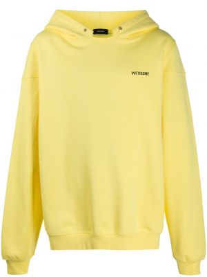 Hoodie We11done giallo